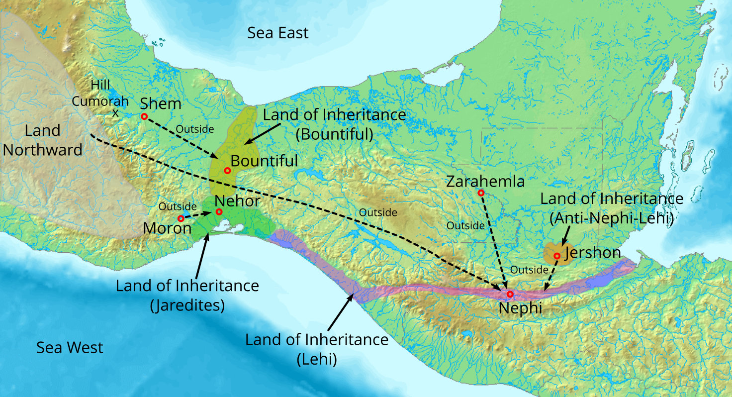 Promised Land Boundaries (Isthmus of Tehuantepec)