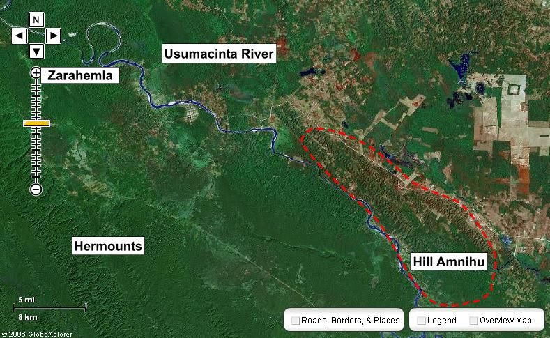 Location of a 400-Foot High Hill